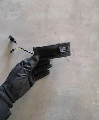 Volkswagen PASSAT B7 Tailgate handle with camera 3C9827566A