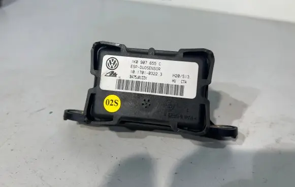Volkswagen Touran I ESP acceleration yaw rate sensor 1K0907655C BA75J0133X 10170103223