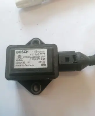 Audi A6 S6 C5 4B ESP acceleration yaw rate sensor 8E0907637A 0265005245