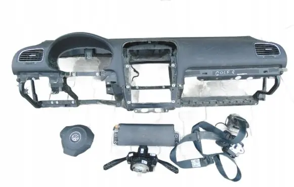 Volkswagen Golf VI Airbag set with panel 