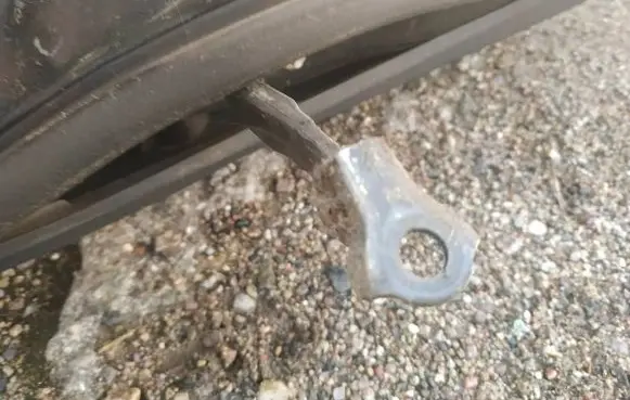 Toyota Corolla Verso E121 Rear door check strap stopper