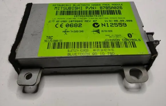 Mitsubishi Outlander Other control units/modules 8785A026 N12559 187266920674107