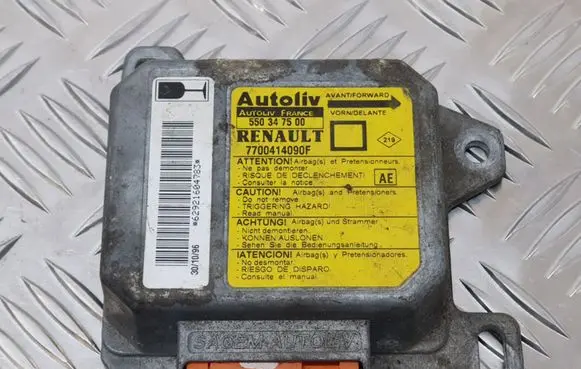Renault Megane I Airbag control unit/module 550347500