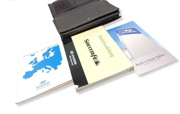 Hyundai Santa Fe User manual 
