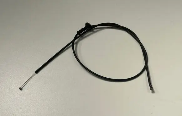 BMW 5 F10 F11 Engine bonnet/hood lock release cable 7255801