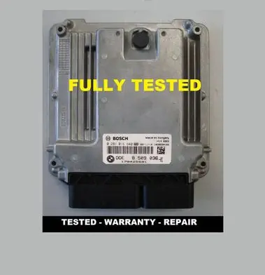 BMW 3 E90 E91 Engine control unit/module DDE8509036 0281016640 8509036