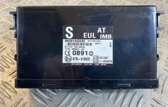Subaru Legacy Immobilizer control unit/module 88281AG240 X1T18174H 97RI010625
