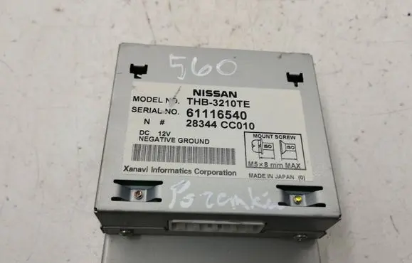 Nissan Murano Z50 GPS navigation control unit/module 28344CC010 THB3210TE 61116540