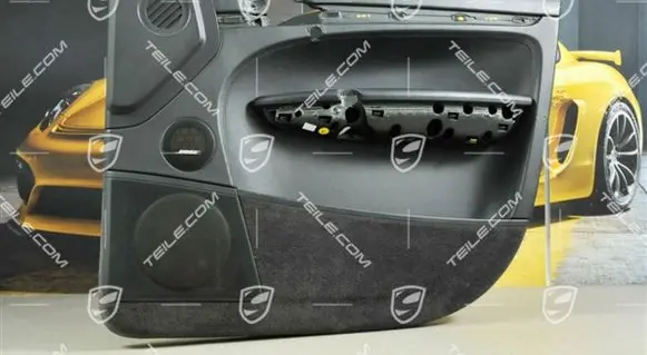 Porsche Cayenne (9PA) Front door card panel trim 95555511203PBS