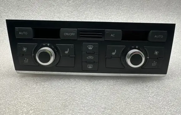 Audi A6 S6 C6 4F Climate control unit 4F1820043AL 4F0910043B 5HB00883356