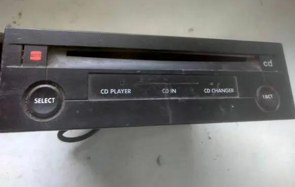 Seat Toledo II (1M) GPS navigation control unit/module SEZ5Z8C7001413