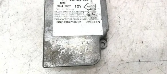 Seat Toledo II (1M) Airbag control unit/module 5WK42867 6Q0909605A