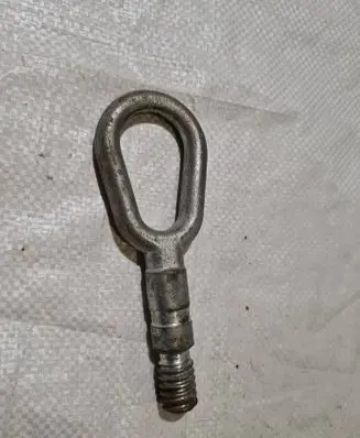Towing hook eye