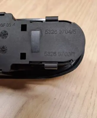 Peugeot 407 Electric window control switch 53269700 53269704