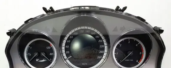 Mercedes-Benz C W204 Speedometer (instrument cluster) A2045407748