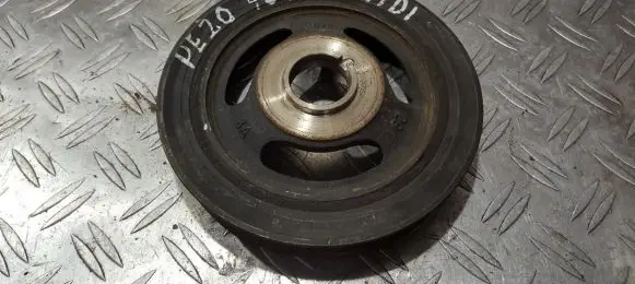 Peugeot 407 Crankshaft pulley 9654961080