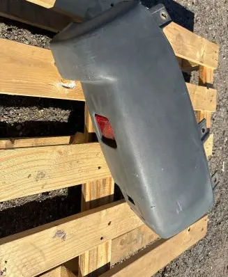 Rear bumper corner part panel trim
