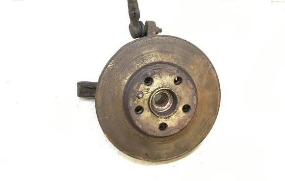 Front wheel hub spindle knuckle