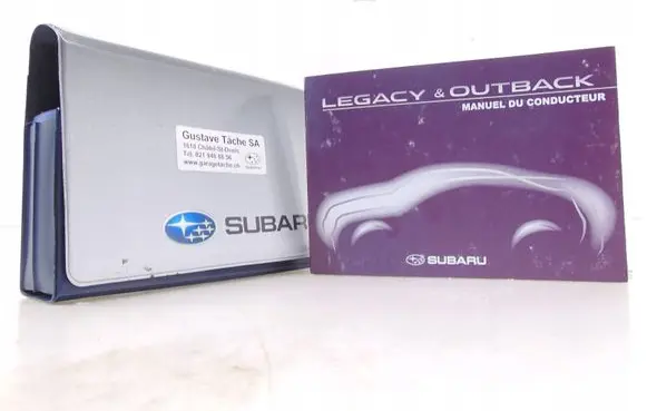 Subaru Legacy Owners service history hand book 