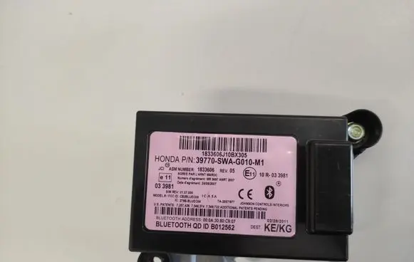 Bluetooth control unit module