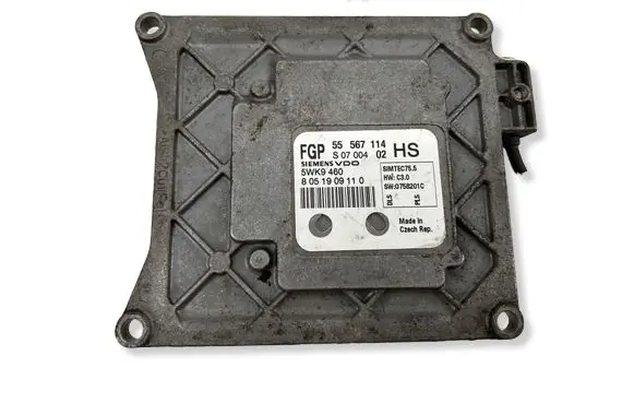 Opel Astra H Engine control unit/module 5WK9460 55567114 8051909110