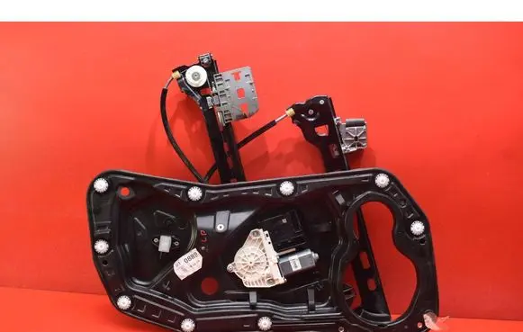 Front door window regulator with motor
