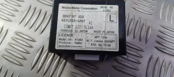 Mazda 626 Other control units/modules ge4t675d2 7l24a