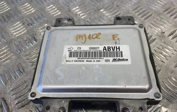 Opel Mokka Engine control unit/module 12659377 12643636