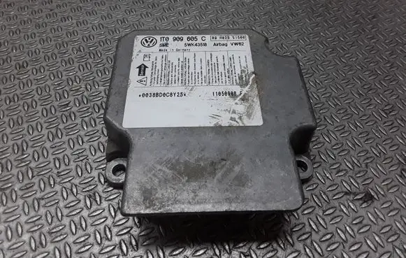 Volkswagen Touran I Airbag control unit/module 1T0909605C