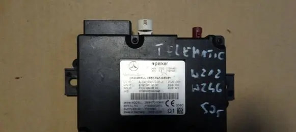 Mercedes-Benz E W212 Trunk lid opening control unit A2429007001W212