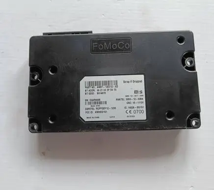 Ford Kuga II Bluetooth control unit module AM5T14D212AD B014673 1422ASG1G1