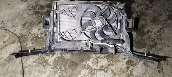 Skoda Roomster (5J) Radiator support slam panel 6Q0121253 600121207N