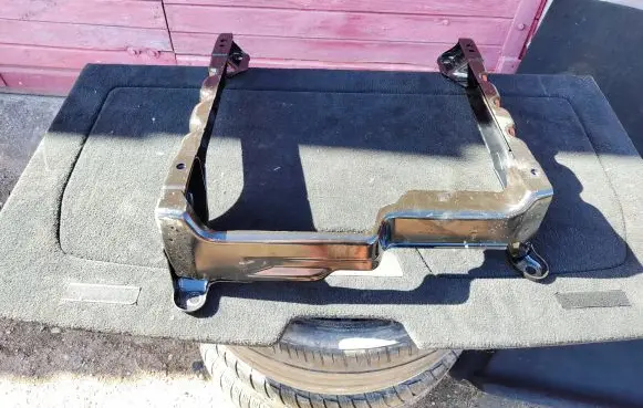 Porsche Cayenne (92A) Driver seat console base 7P0881677B
