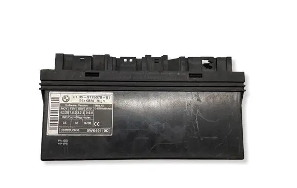 BMW 5 E60 E61 Comfort/convenience module 9176070 5WK49110D 780324000