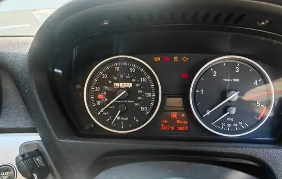 BMW X5 E70 Speedometer (instrument cluster) 62119236819 9236819 6976284