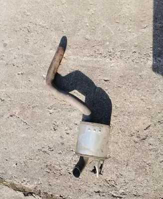 Mercedes-Benz C W205 Muffler/silencer A2054911701