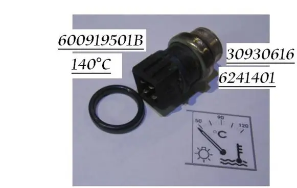 Seat Cordoba (6K) Coolant temperature sensor 30930616 600919501B
