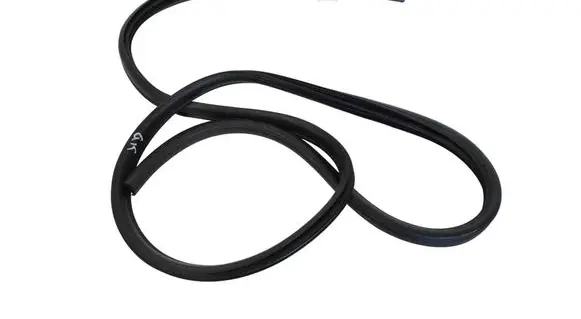 Rubber seal rear door