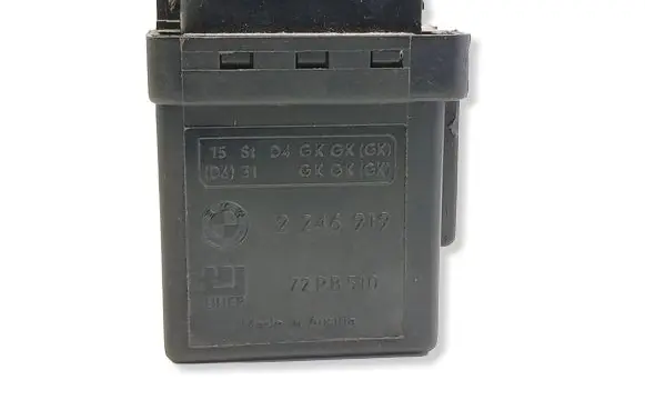 BMW 5 E39 Glow plug pre-heat relay 2246919 72RB510