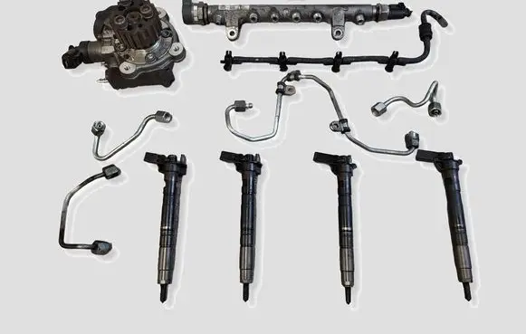 Audi A4 S4 B8 8K Fuel injection system set 03L230909 0445010507 03L130089A