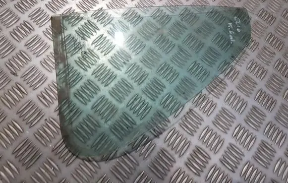 Rear vent window glass