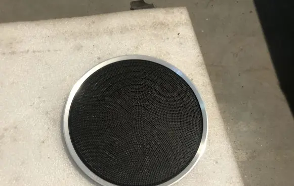 Dash center speaker trim cover