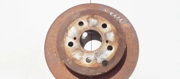 Toyota Corolla Verso AR10 Rear brake disc neventiliuojamas