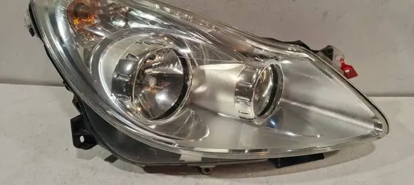 Opel Corsa D Headlight/headlamp 13186382 89313300
