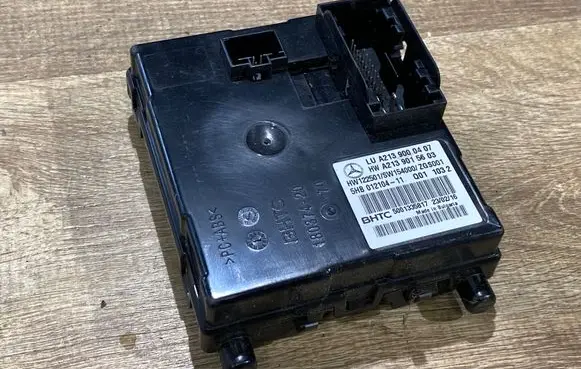 Mercedes-Benz E W213 Air conditioning/heating control unit A2139000407 A2139015603 5HB01210411