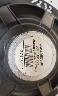 Citroen Berlingo Front door speaker 9664955880 90016431704