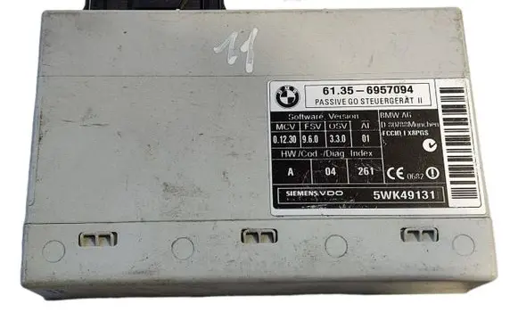 BMW 5 E60 E61 Comfort/convenience module 6957094 5WK49131 61356957094