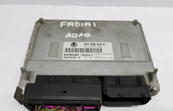 Skoda Fabia Mk1 (6Y) Engine control unit/module 5WP4025012 047906033K