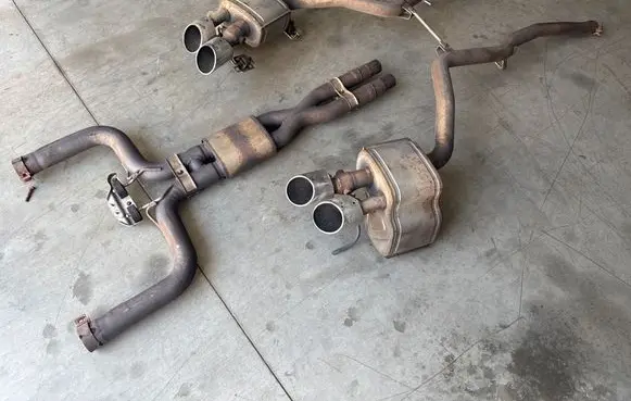 Maserati Ghibli Muffler/silencer 670030855
