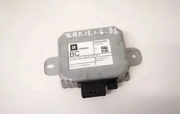 Opel Astra J GPS navigation control unit/module 13384291 5wk50278b